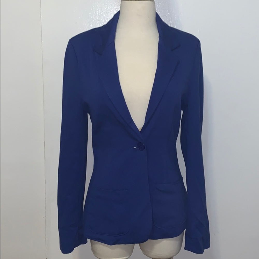 Cotton On Blue Button Up Blazer Size XS